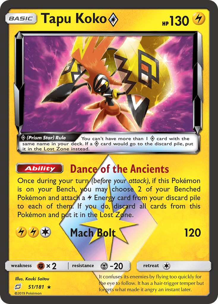 Tapu Koko ◇ Team Up