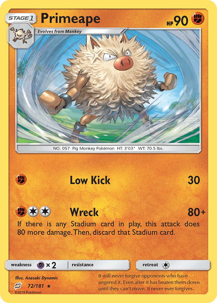 Primeape Team Up