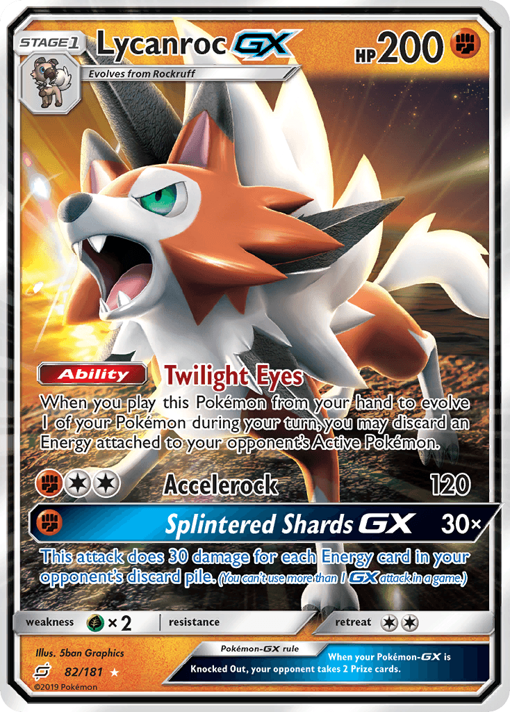 Lycanroc-GX Team Up