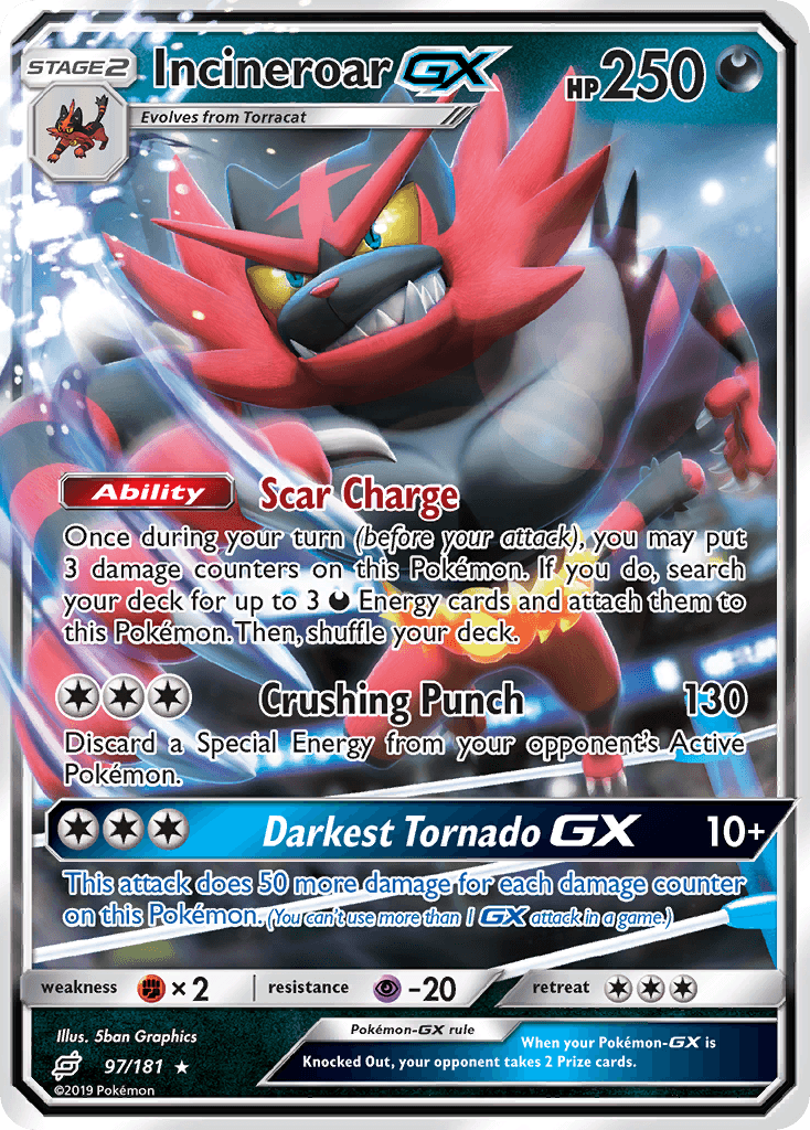 Incineroar-GX Team Up
