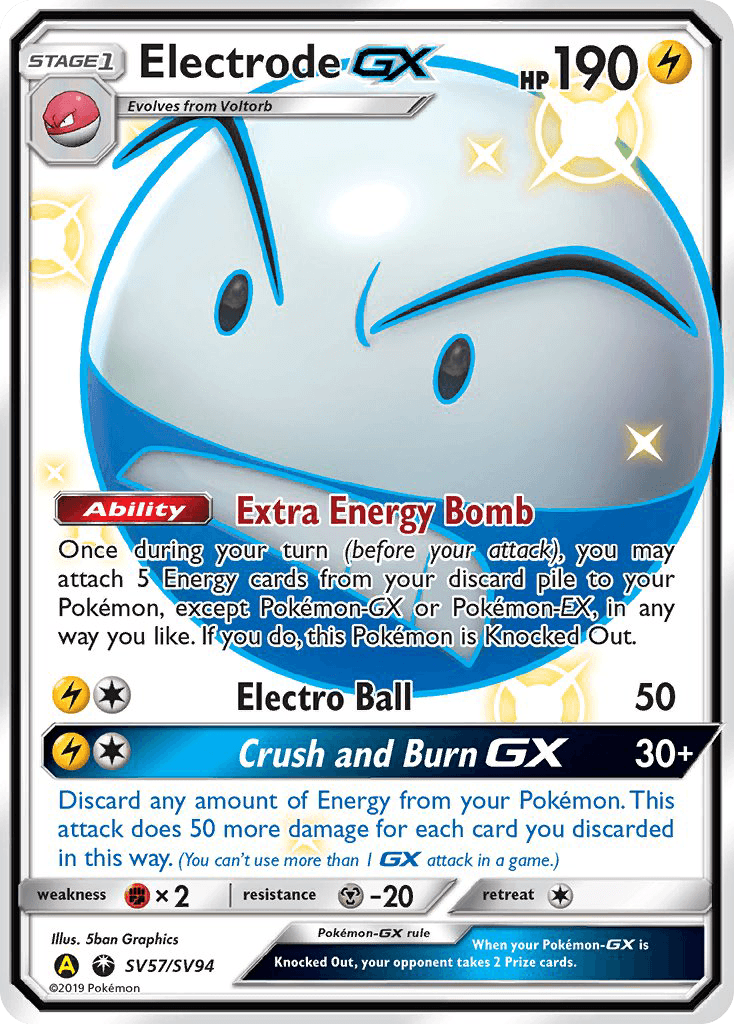 Electrode-GX Hidden Fates Shiny Vault
