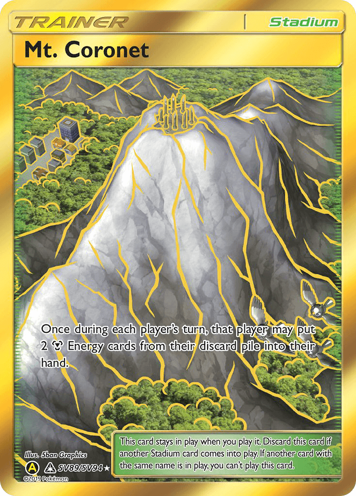 Mt. Coronet Hidden Fates Shiny Vault