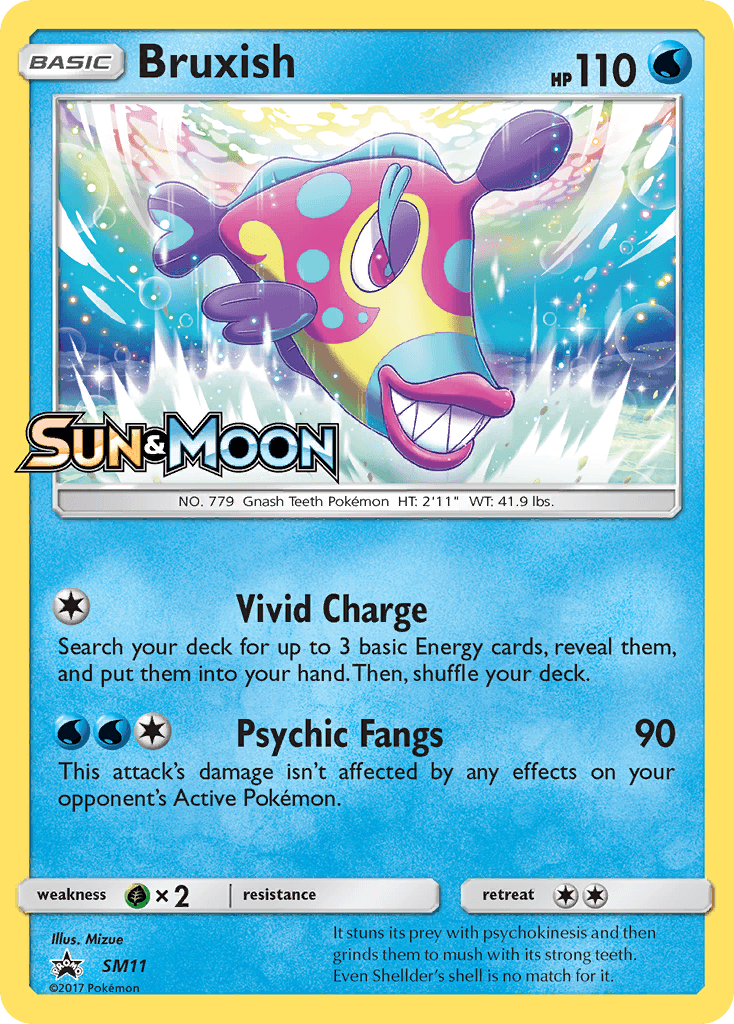 Bruxish SM Black Star Promos