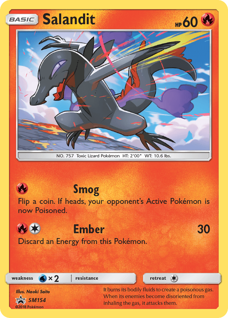 Salandit SM Black Star Promos