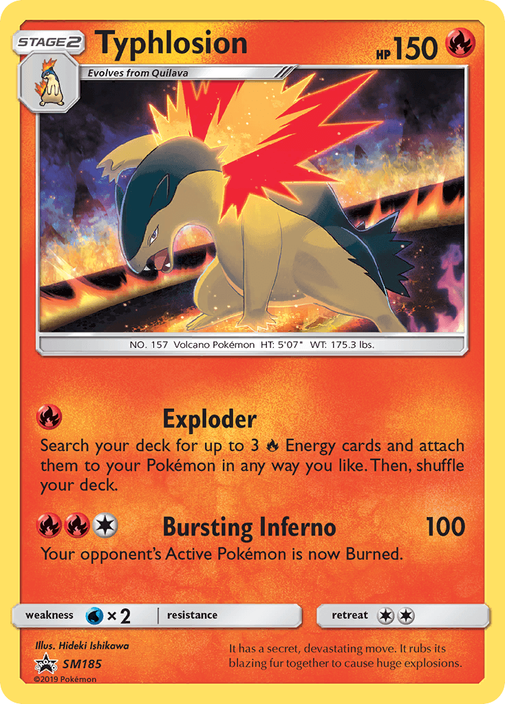 Typhlosion SM Black Star Promos