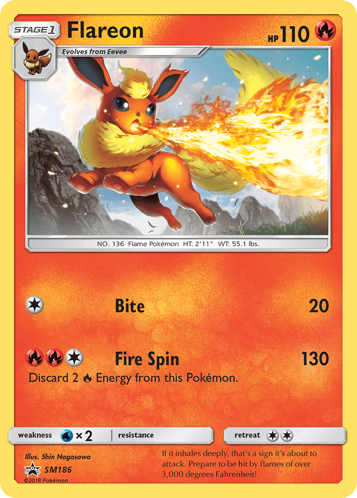 Flareon SM Black Star Promos