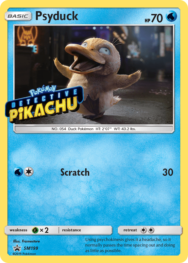 Psyduck SM Black Star Promos
