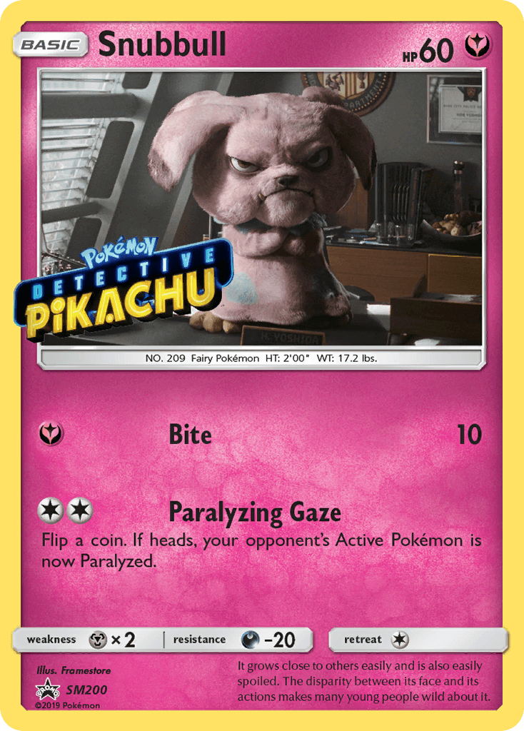 Snubbull SM Black Star Promos