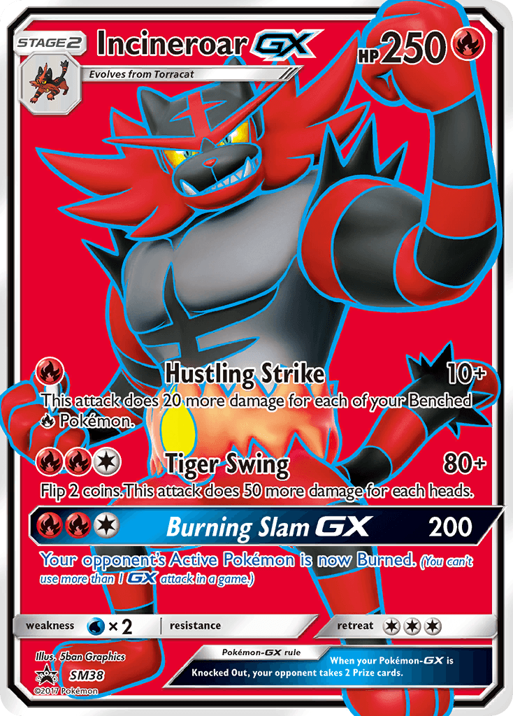 Incineroar-GX SM Black Star Promos