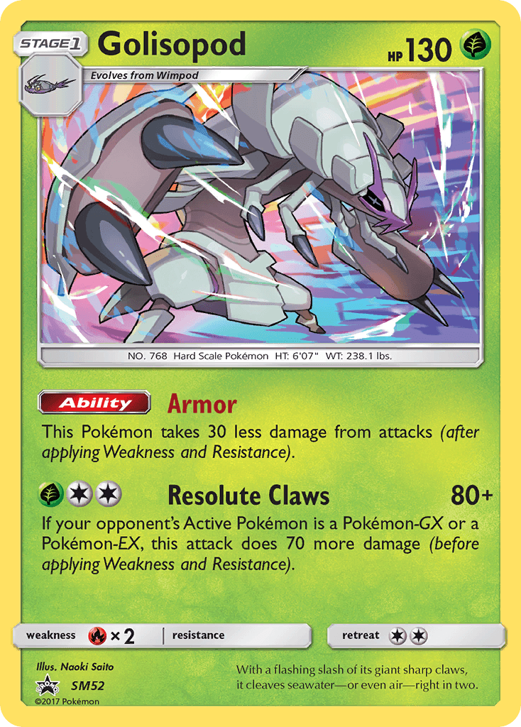 Golisopod SM Black Star Promos