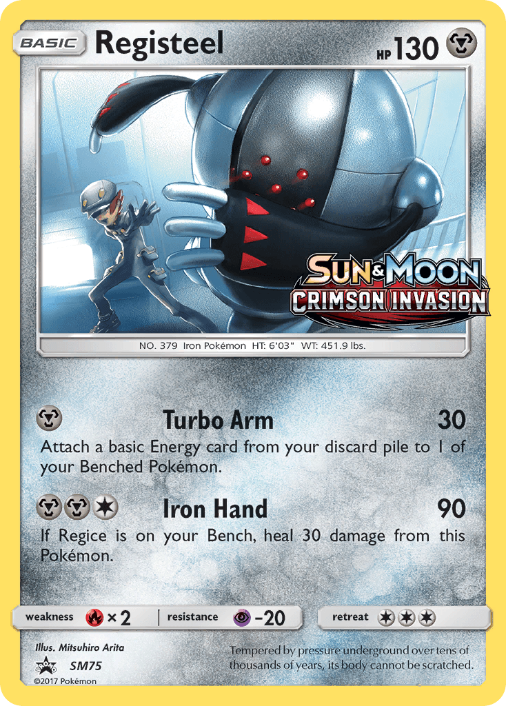 Registeel SM Black Star Promos