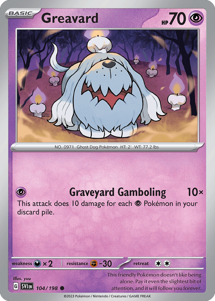 Greavard Scarlet & Violet