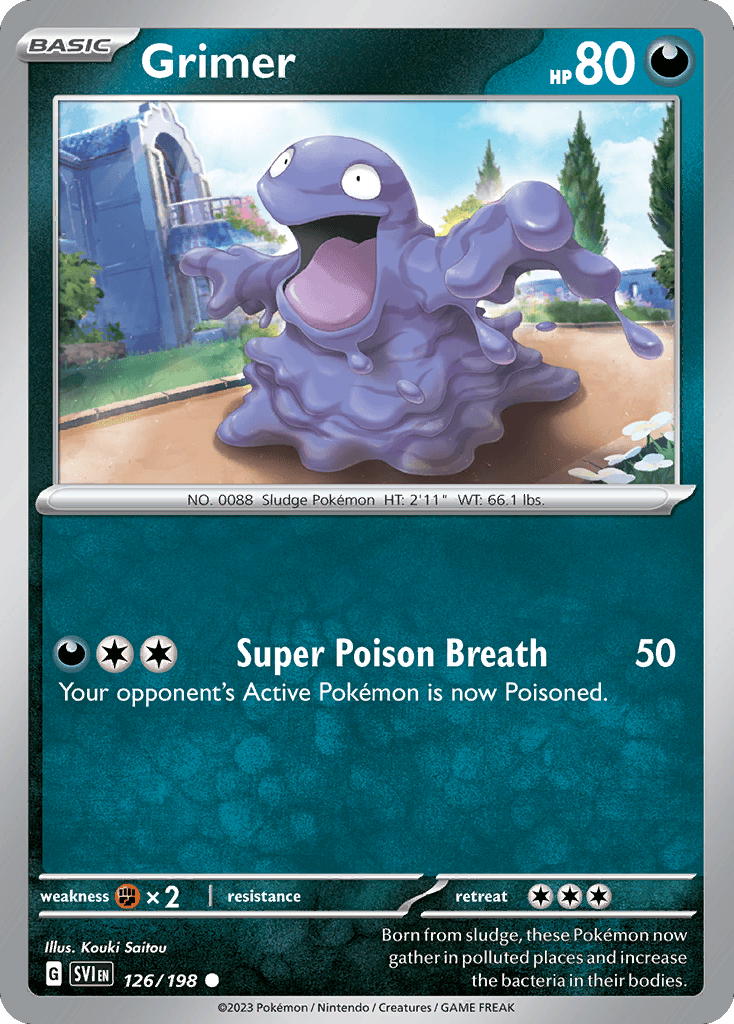 Grimer Scarlet & Violet