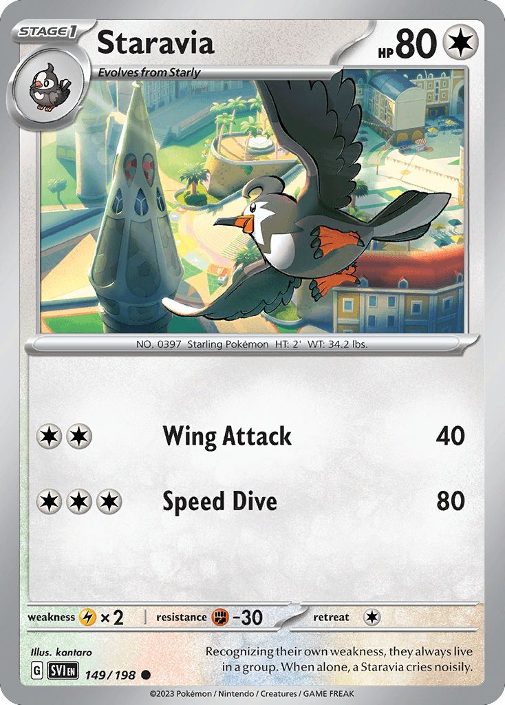 Staravia Scarlet & Violet