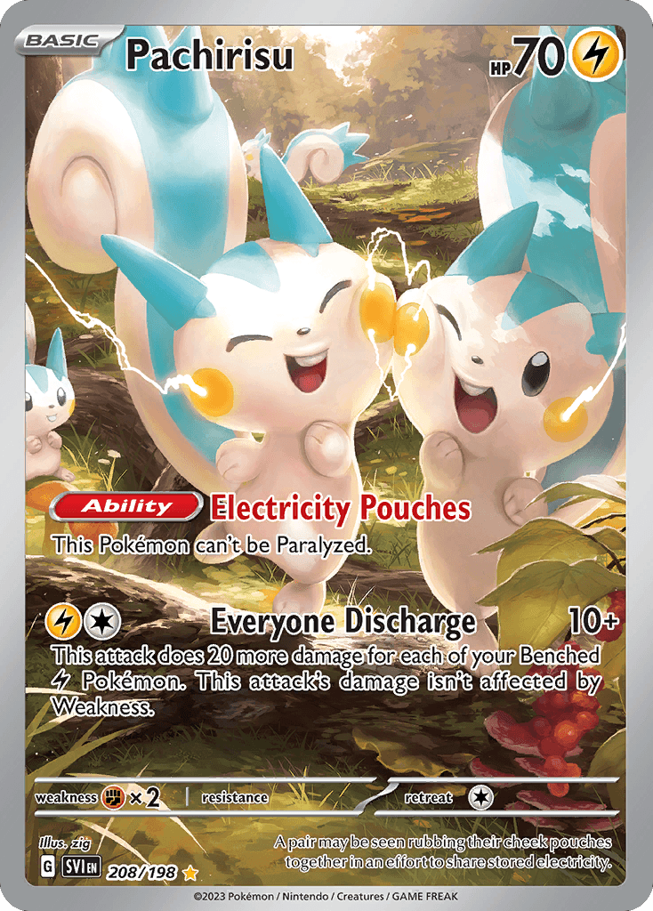 Pachirisu Scarlet & Violet