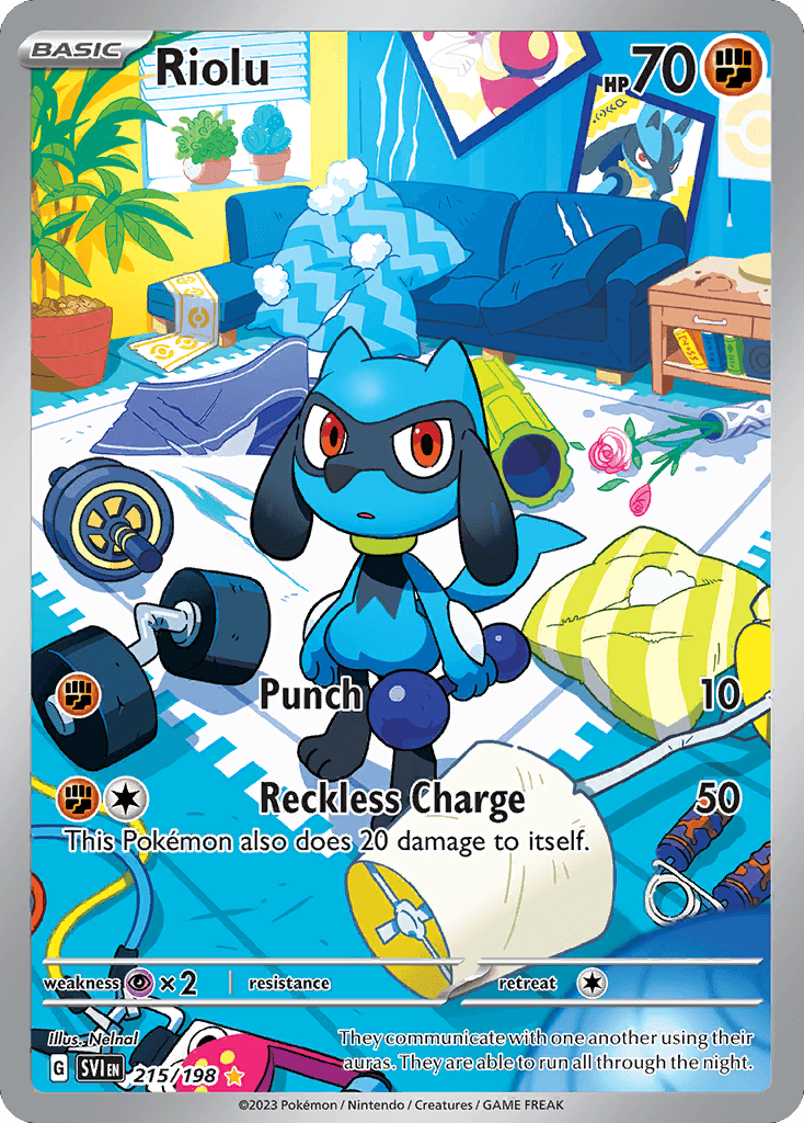 Riolu Scarlet & Violet