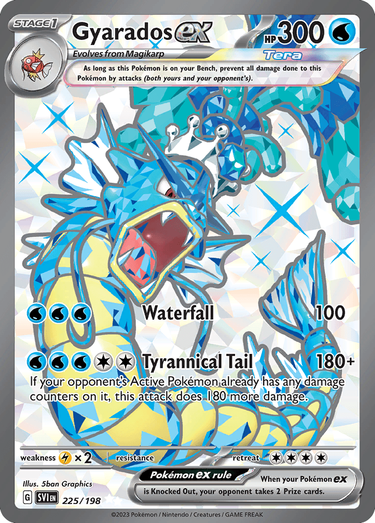 Gyarados ex Scarlet & Violet