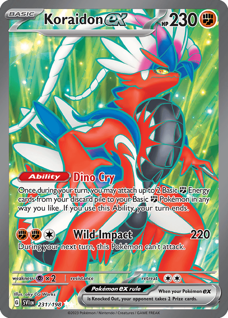Koraidon ex Scarlet & Violet