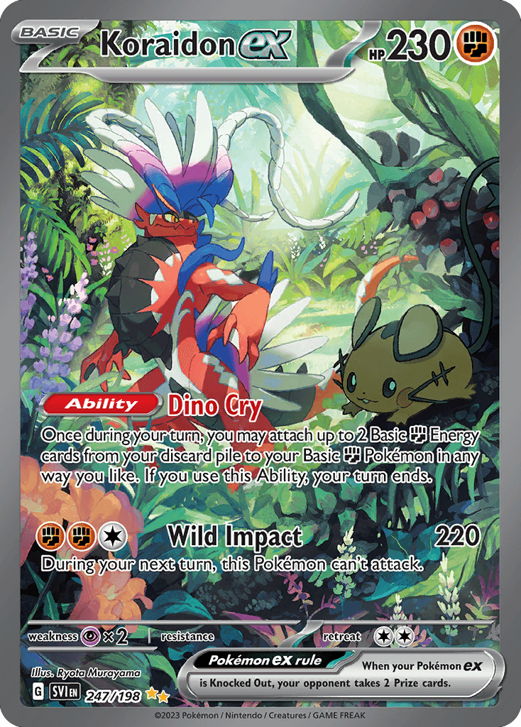 Koraidon ex Scarlet & Violet