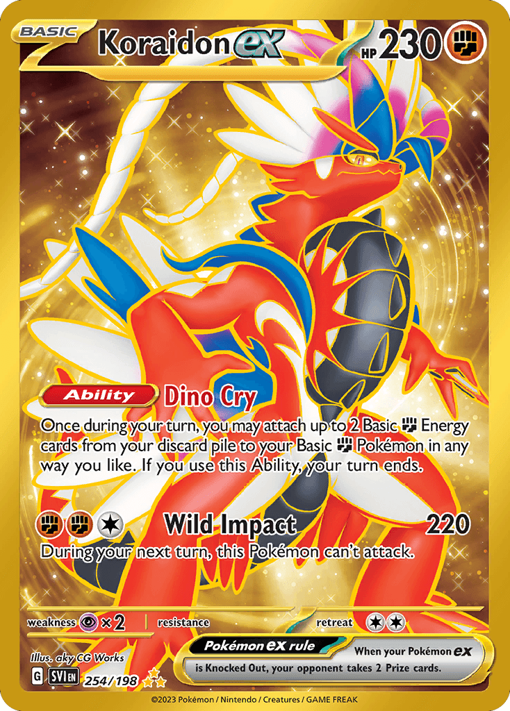 Koraidon ex Scarlet & Violet