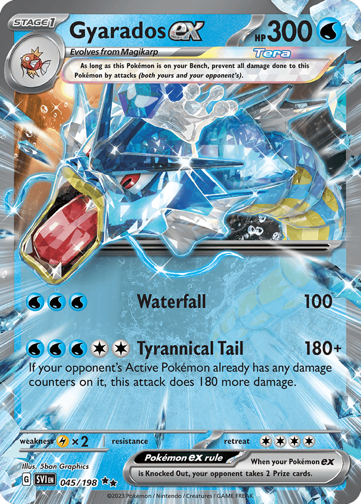Gyarados ex Scarlet & Violet