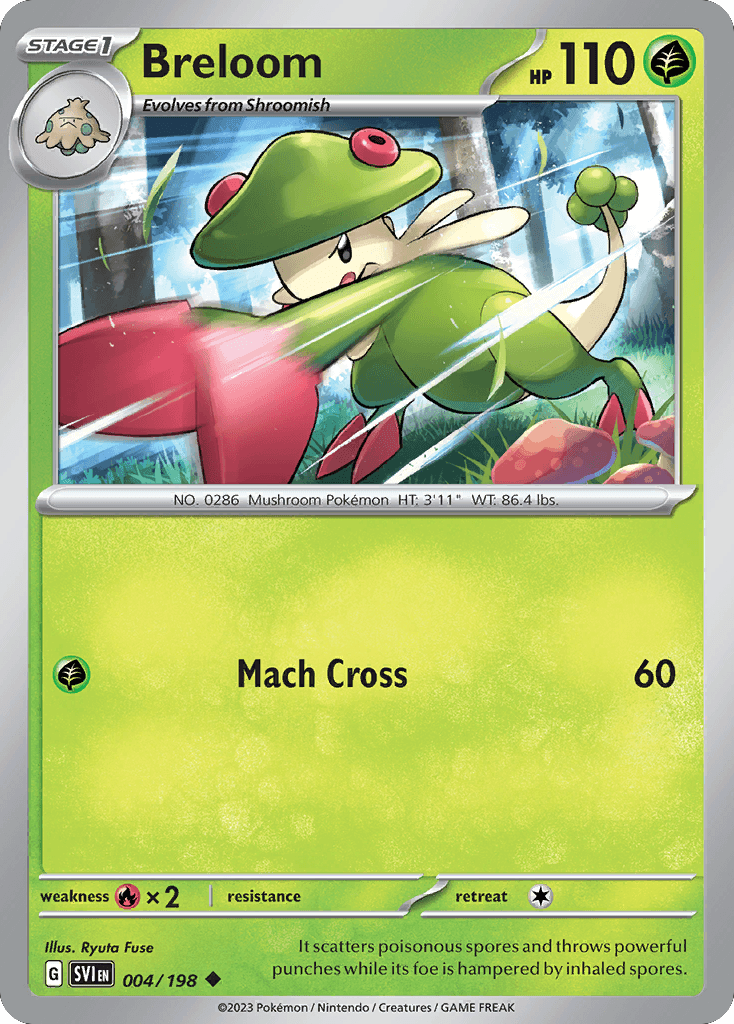 Breloom Scarlet & Violet