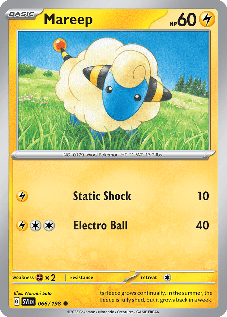 Mareep Scarlet & Violet