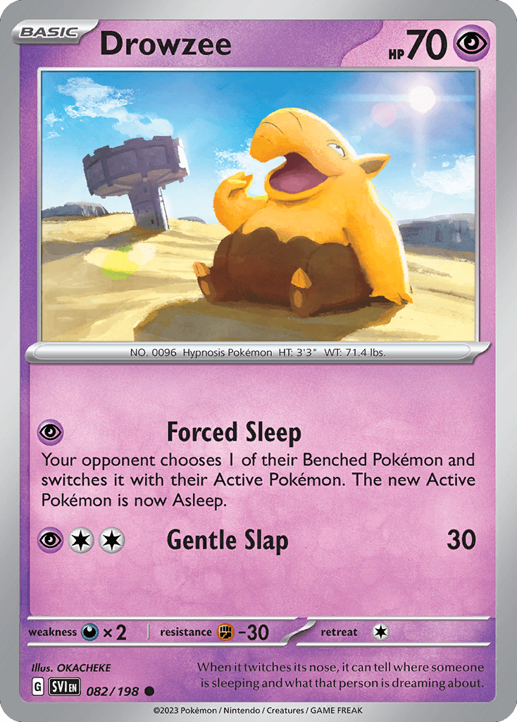 Drowzee Scarlet & Violet