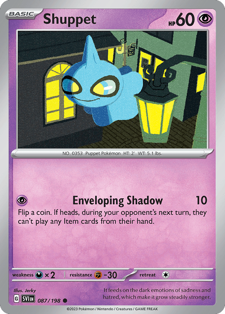 Shuppet Scarlet & Violet