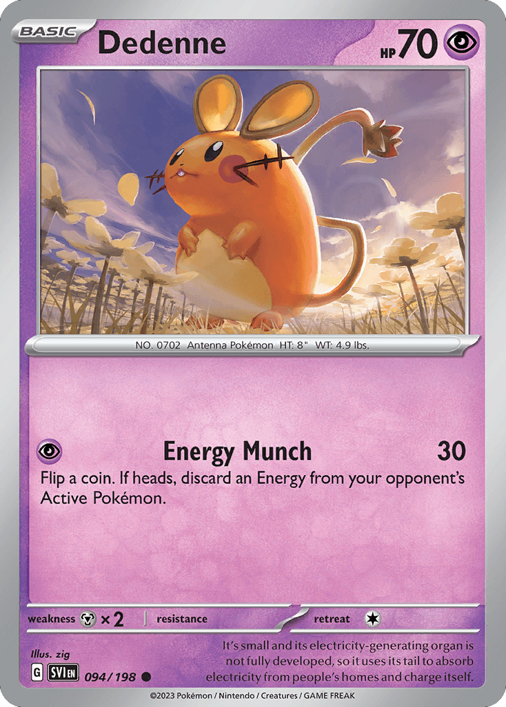 Dedenne Scarlet & Violet