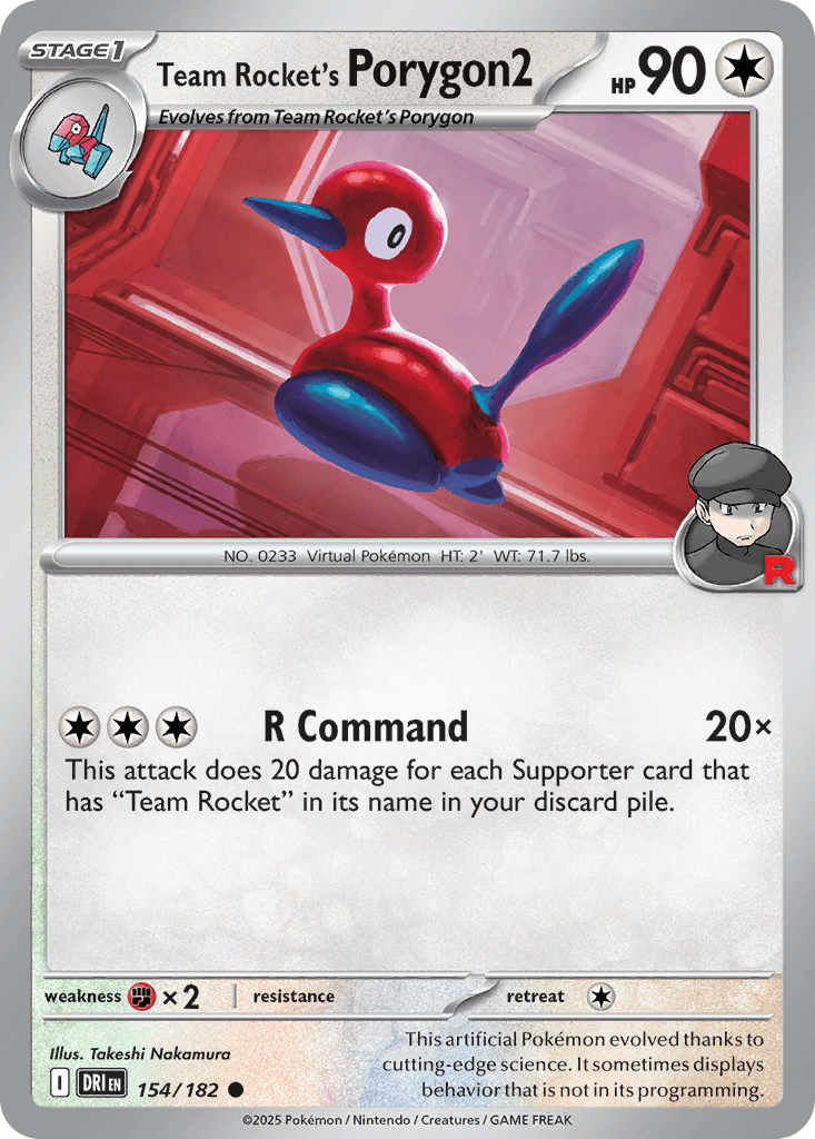 Team Rocket's Porygon2 Destined Rivals