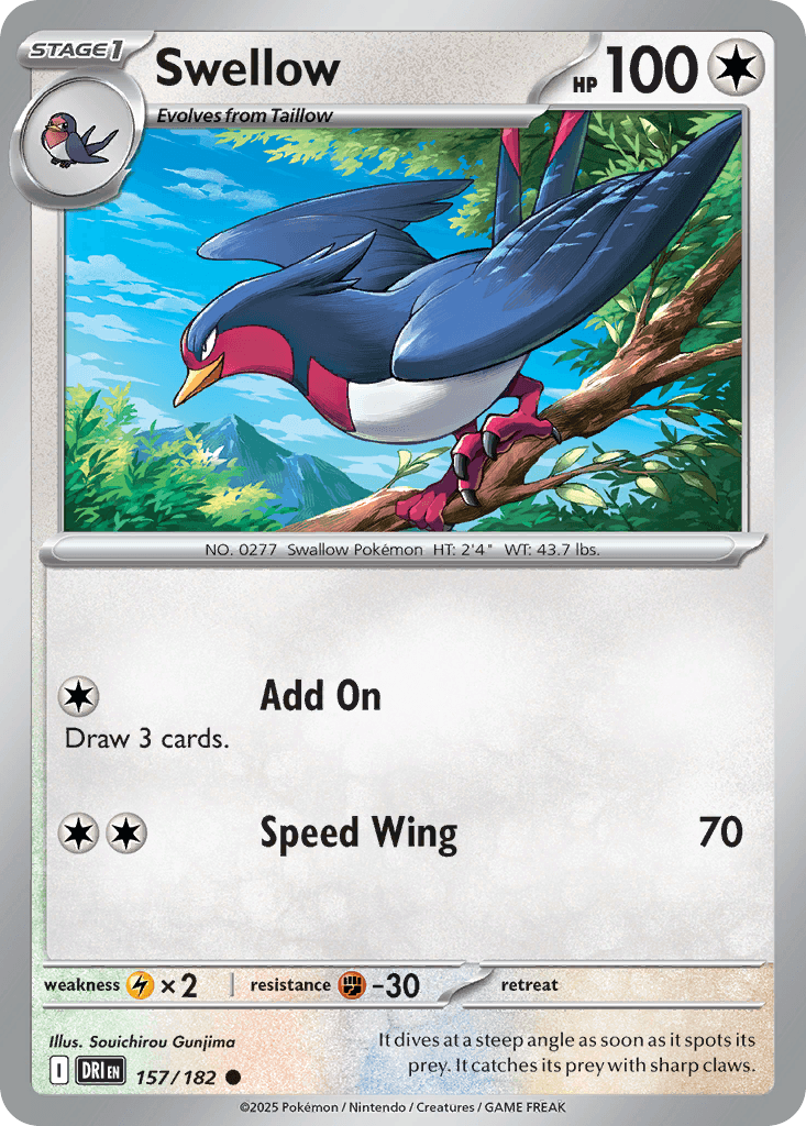 Swellow Destined Rivals