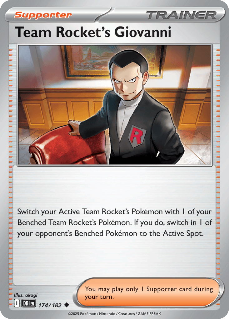 Team Rocket's Giovanni Destined Rivals