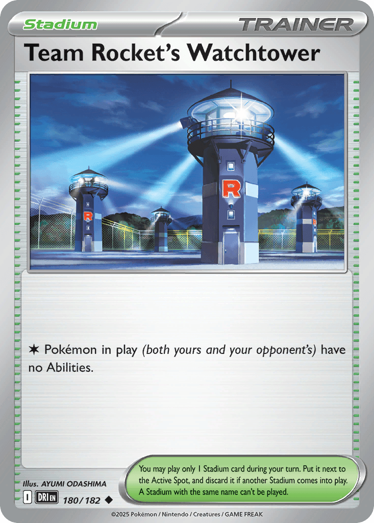 Team Rocket's Watchtower Destined Rivals