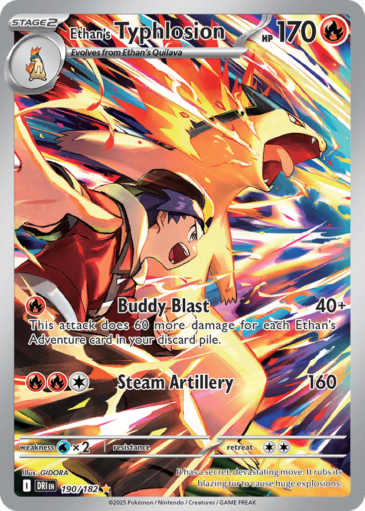 Ethan's Typhlosion Destined Rivals