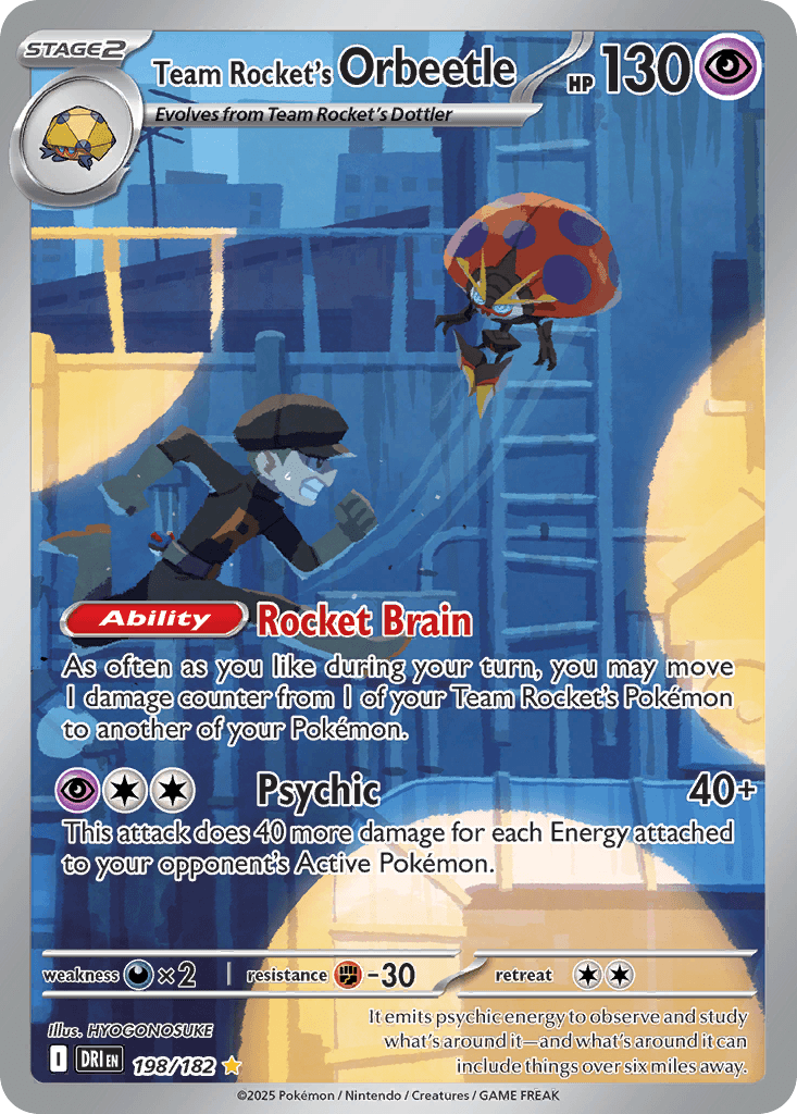 Team Rocket's Orbeetle Destined Rivals