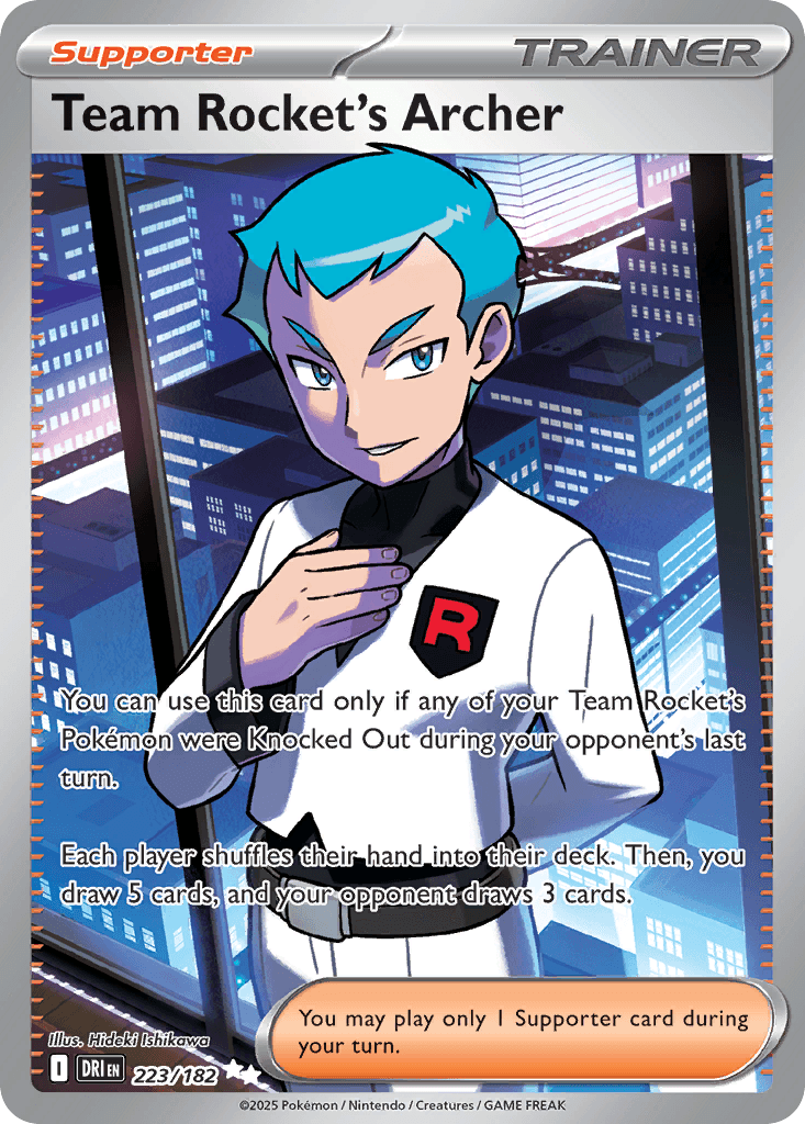 Team Rocket's Archer Destined Rivals