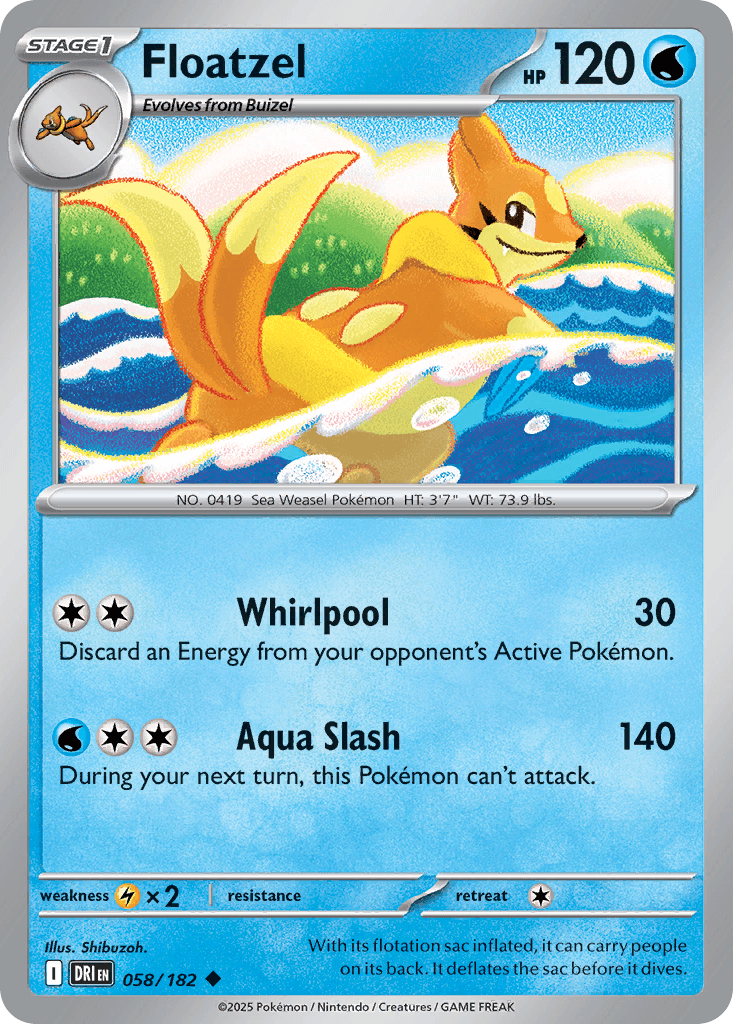 Floatzel Destined Rivals