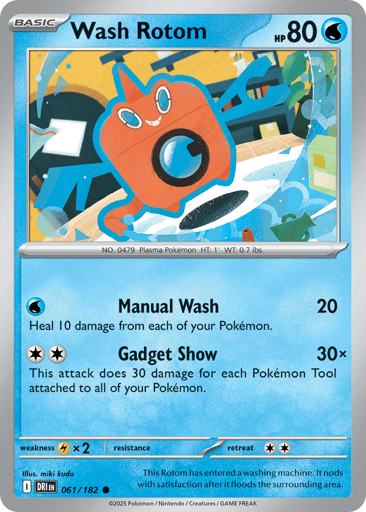Wash Rotom Destined Rivals