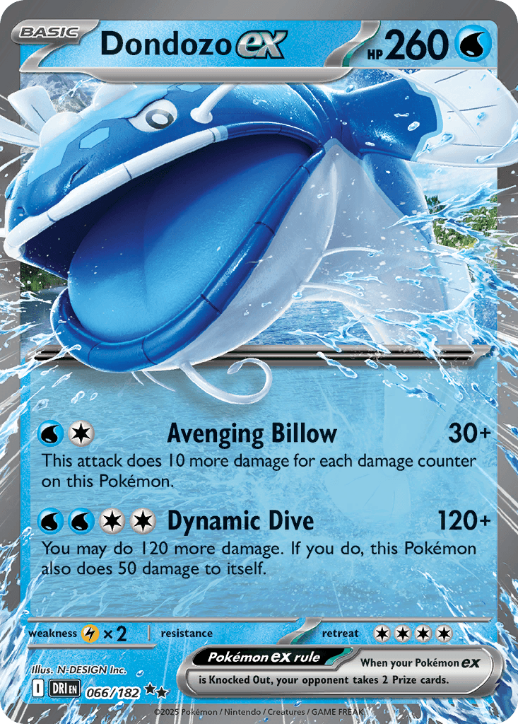 Dondozo ex Destined Rivals