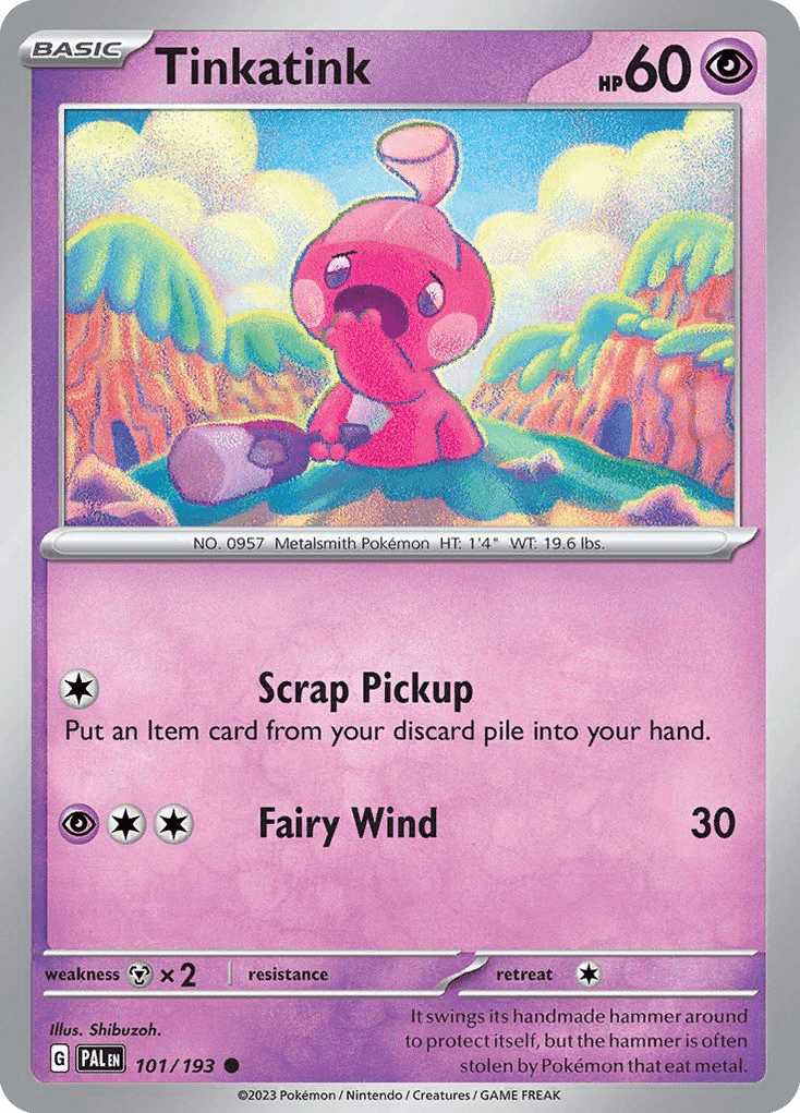 Tinkatink Paldea Evolved