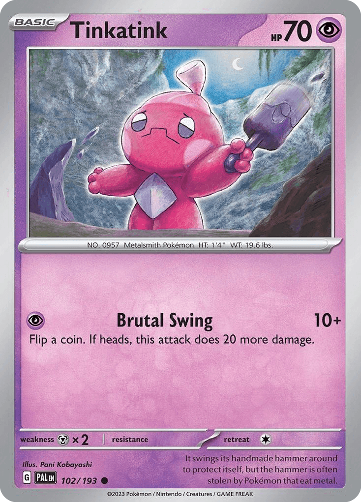 Tinkatink Paldea Evolved