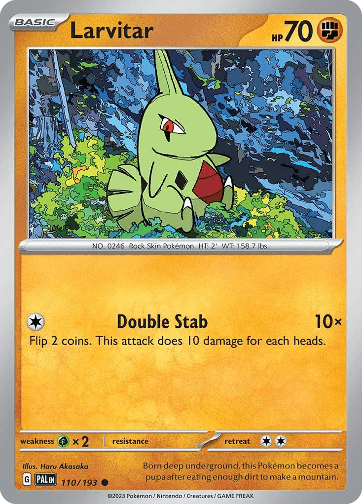 Larvitar Paldea Evolved
