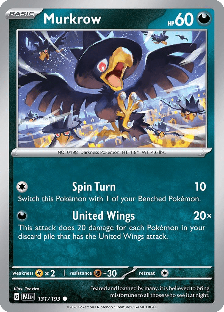 Murkrow Paldea Evolved