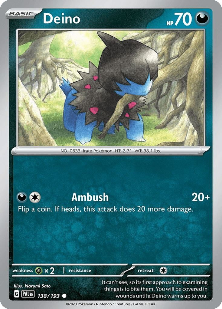 Deino Paldea Evolved