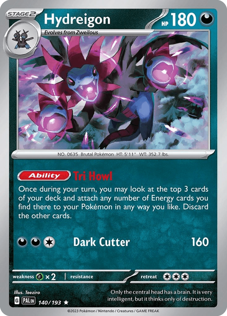 Hydreigon Paldea Evolved