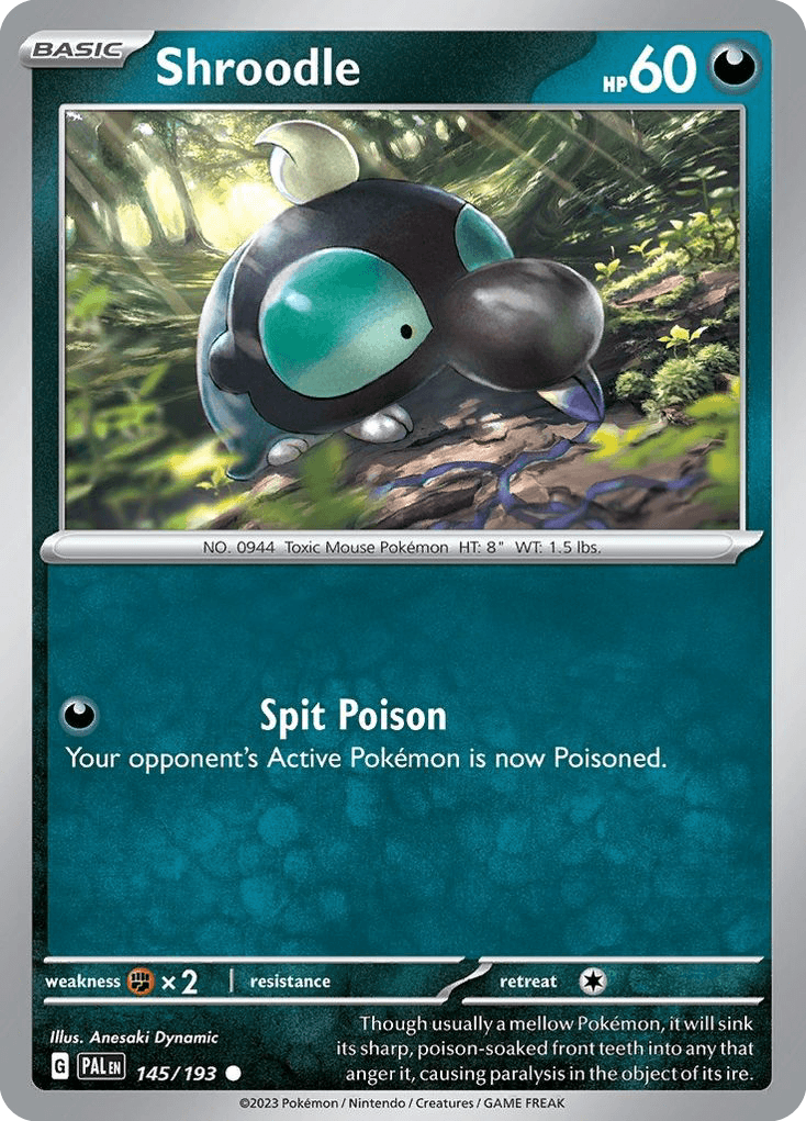 Shroodle Paldea Evolved