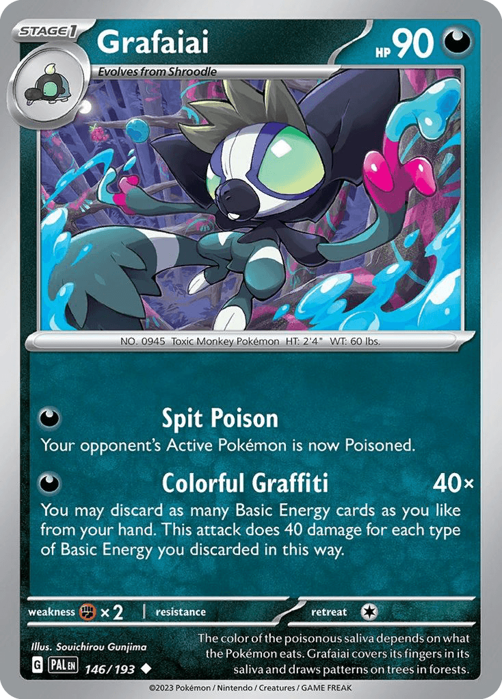 Grafaiai Paldea Evolved