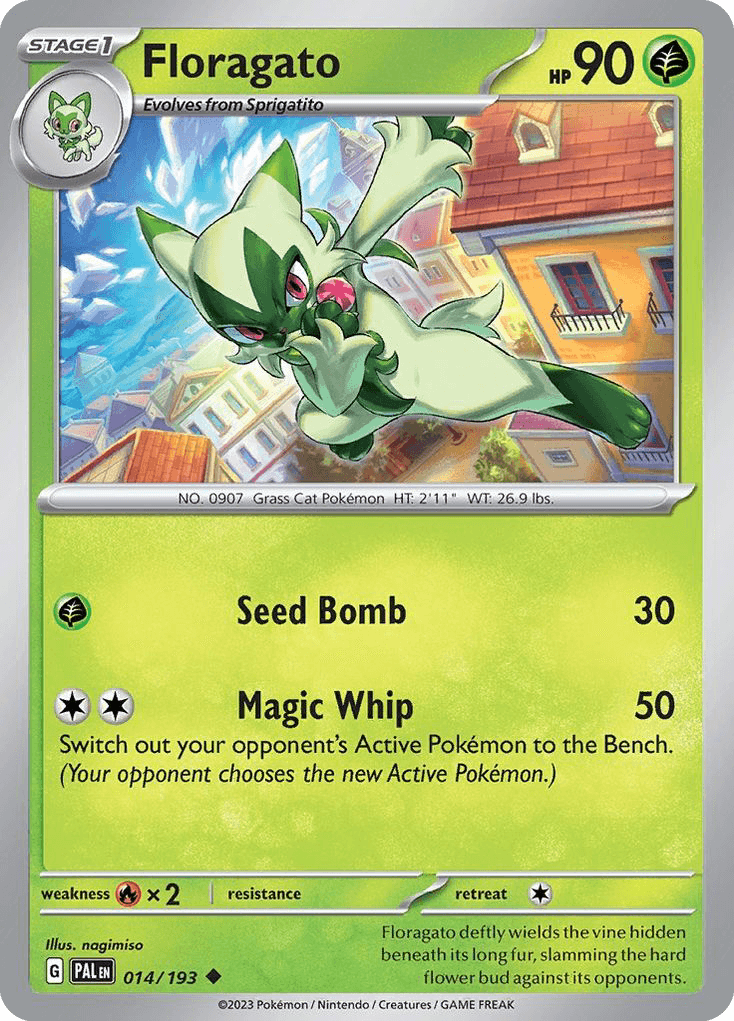 Floragato Paldea Evolved