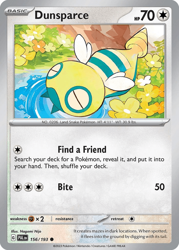 Dunsparce Paldea Evolved